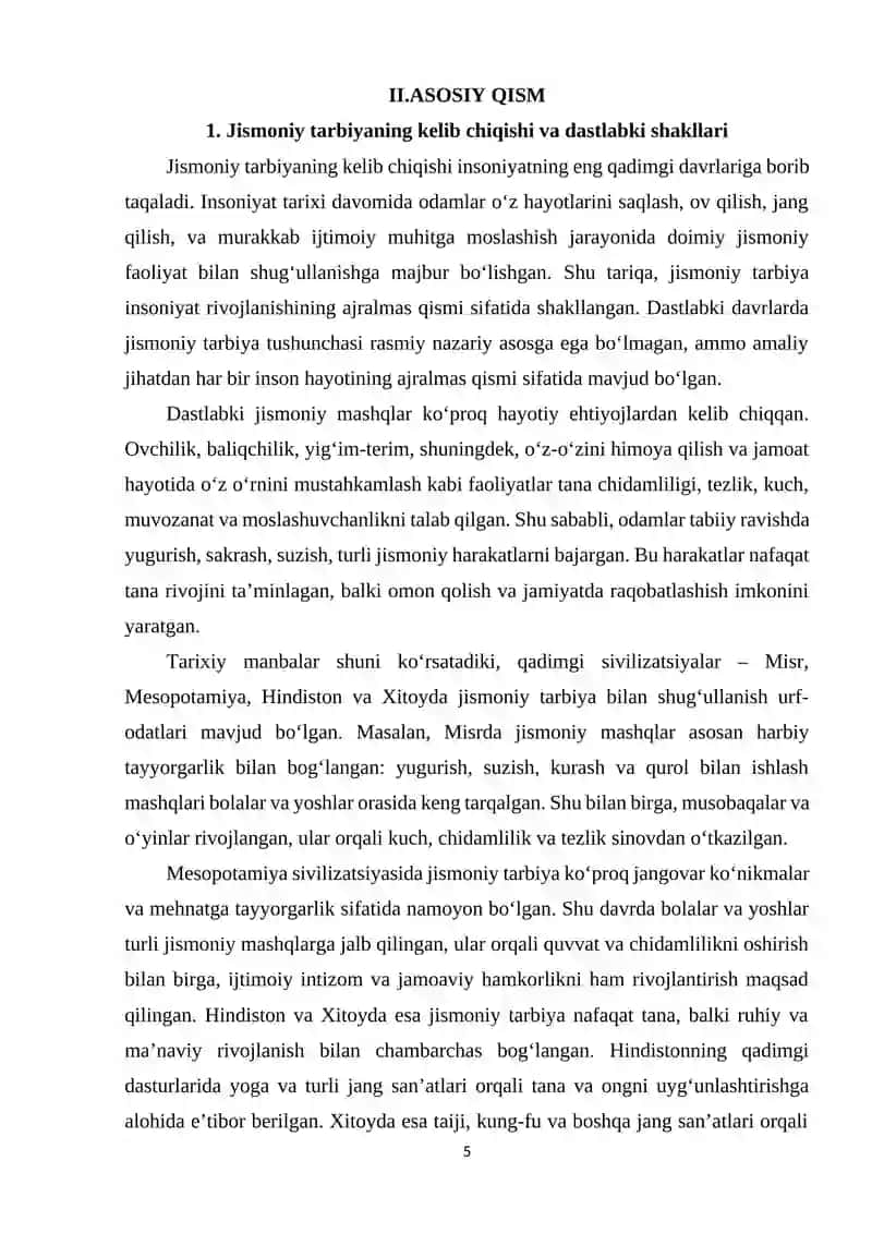 Jismoniy tarbiya tizimining yaratilishi 4