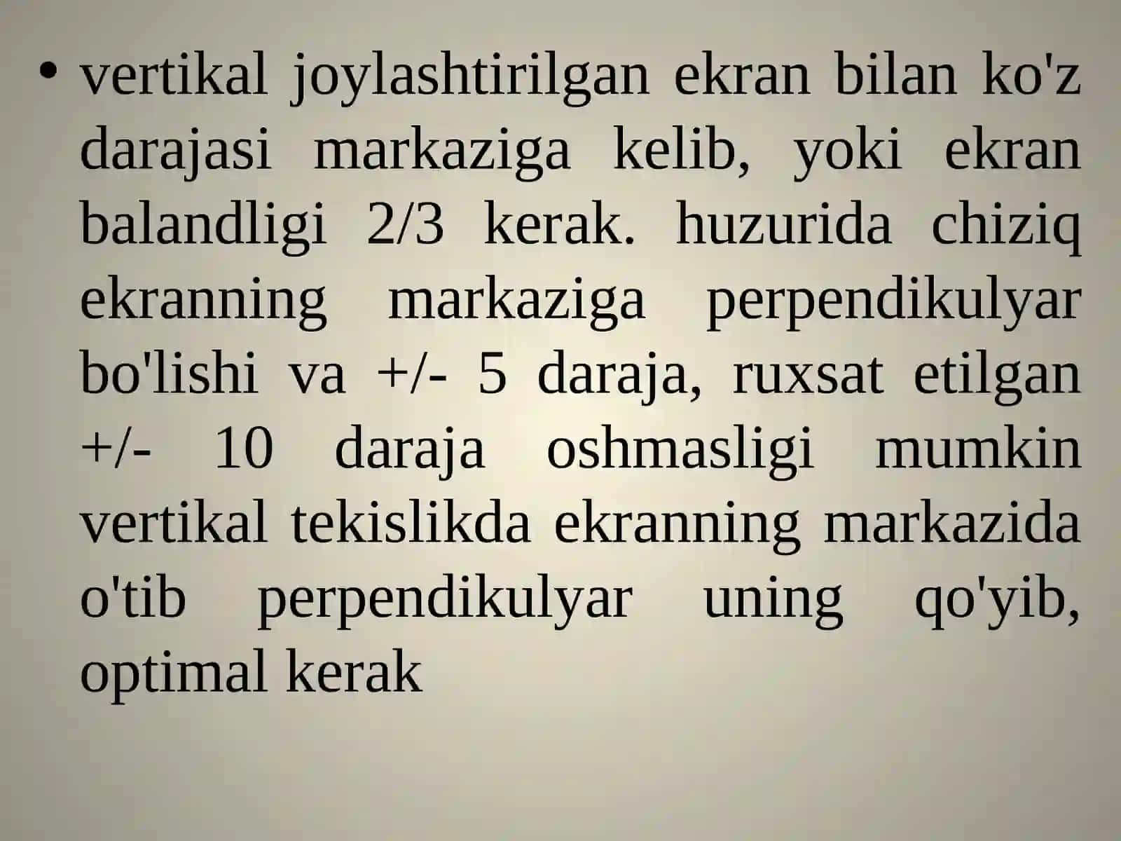 Ergonomika haqida umumiy tushuncha 4