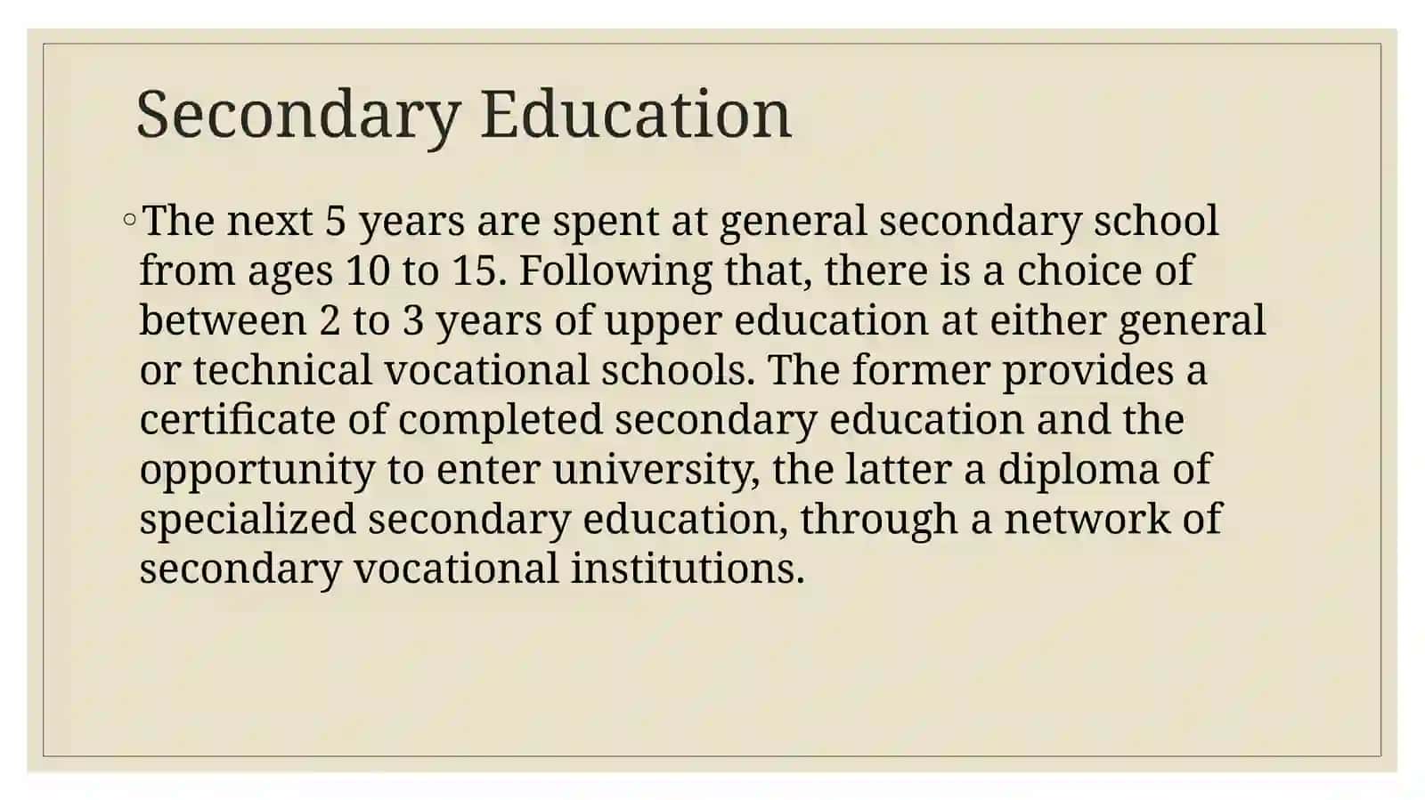 EDUCATION SYSTEM OF UZBEKISTAN EDUQATION SYSTEM OF GREAT BRITAIN 4