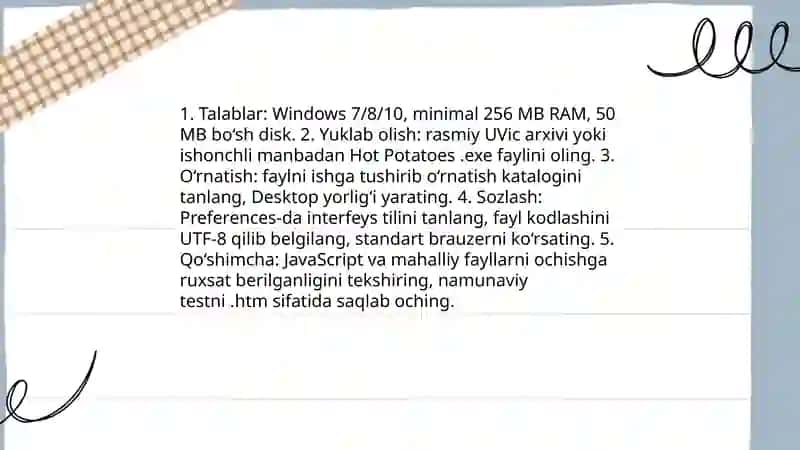 Hot Potatoes 4