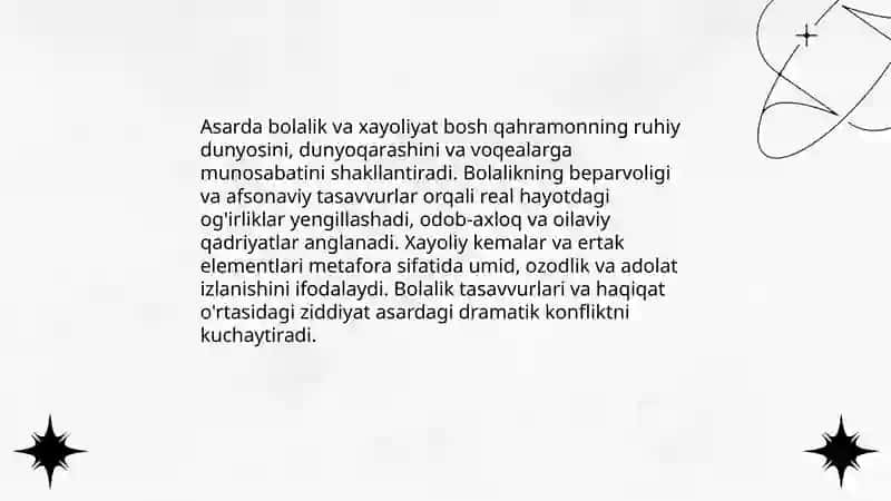 Chingiz Aytmatov "Oq kema" 4