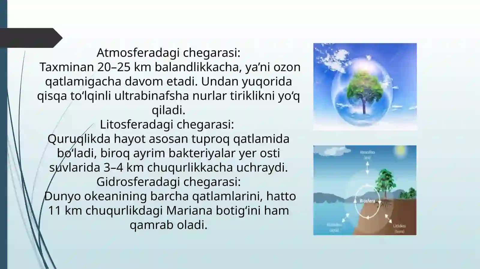 BIOSFERA HAQIDA TA’LIMOT 4