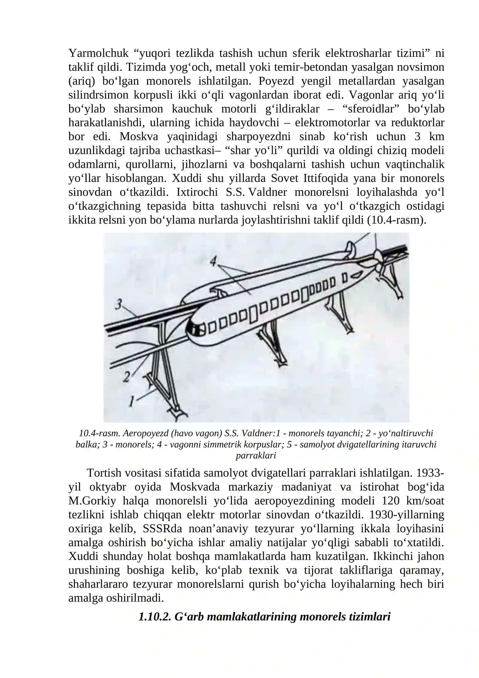 Monorels trаnsport tizimi 4