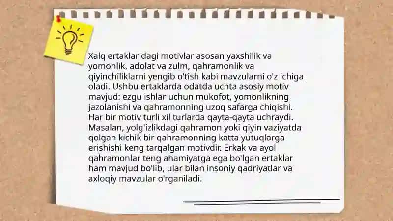 Xalq ertaklarini tasniflash usullari 4