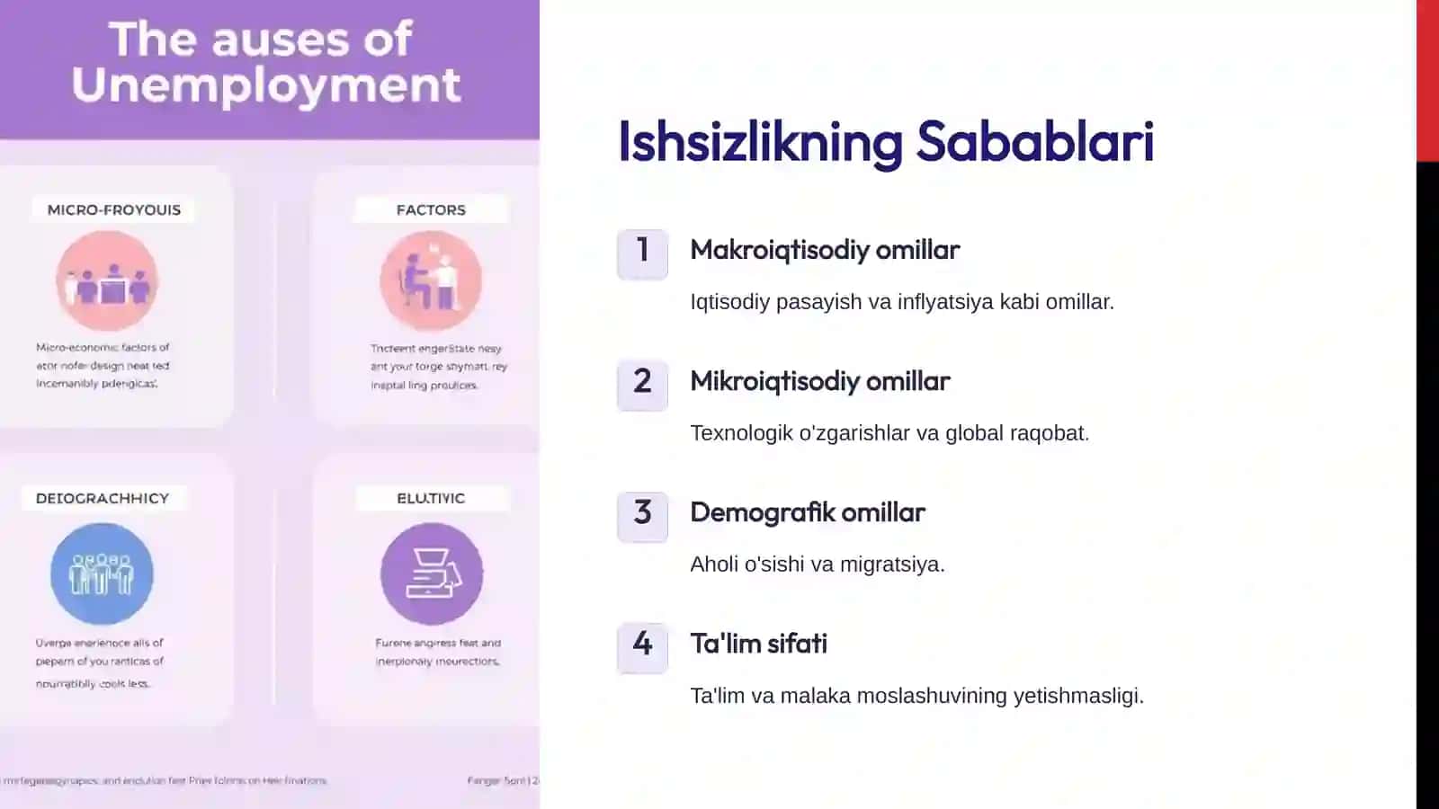 Ishsizlik: Muammo va Yechimlar 4