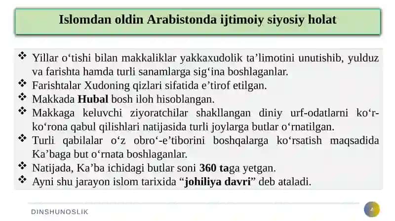 ISLOMDINI TА’RIXI VA MOHIYATI 4