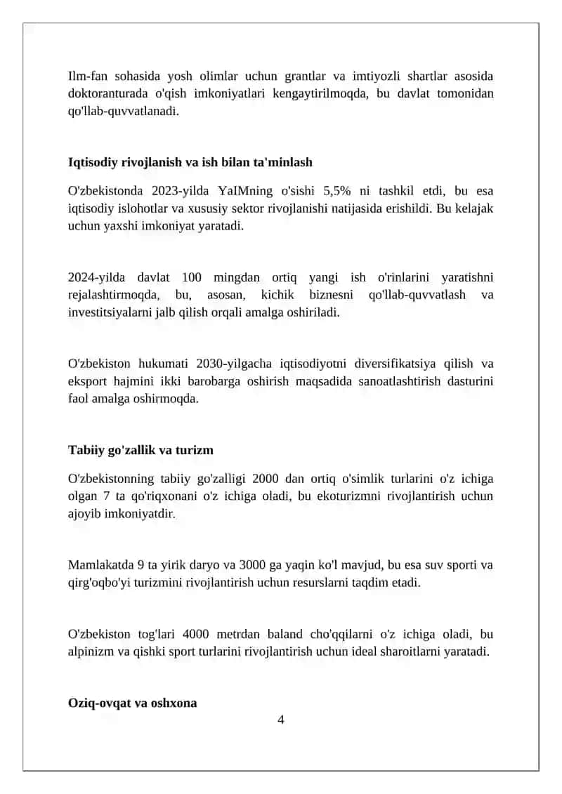 O'zbekistonda yashashdan maqsad 4