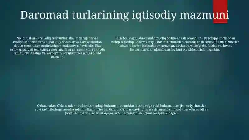 Budjet Hisobi Obyektlarining Iqtisodiy Mazmuni 4