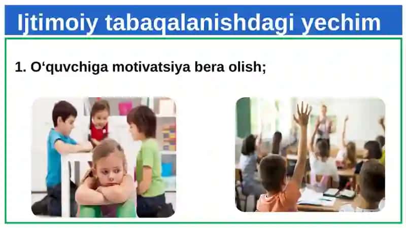 Ijtimoiy tabaqalanish muammosi 4