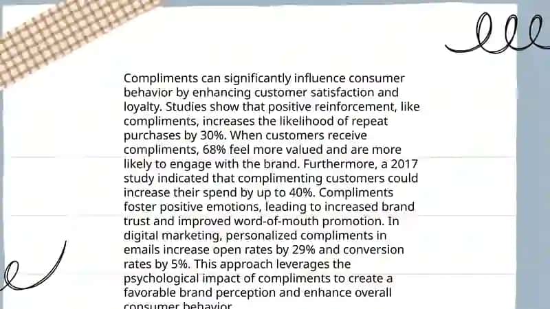 The Psychology of Giving Compliments in Shopping 4