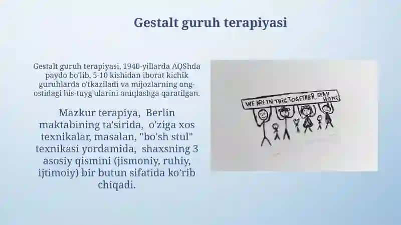 Oilaviy tizimlar terapiyasi guruh shakli 4