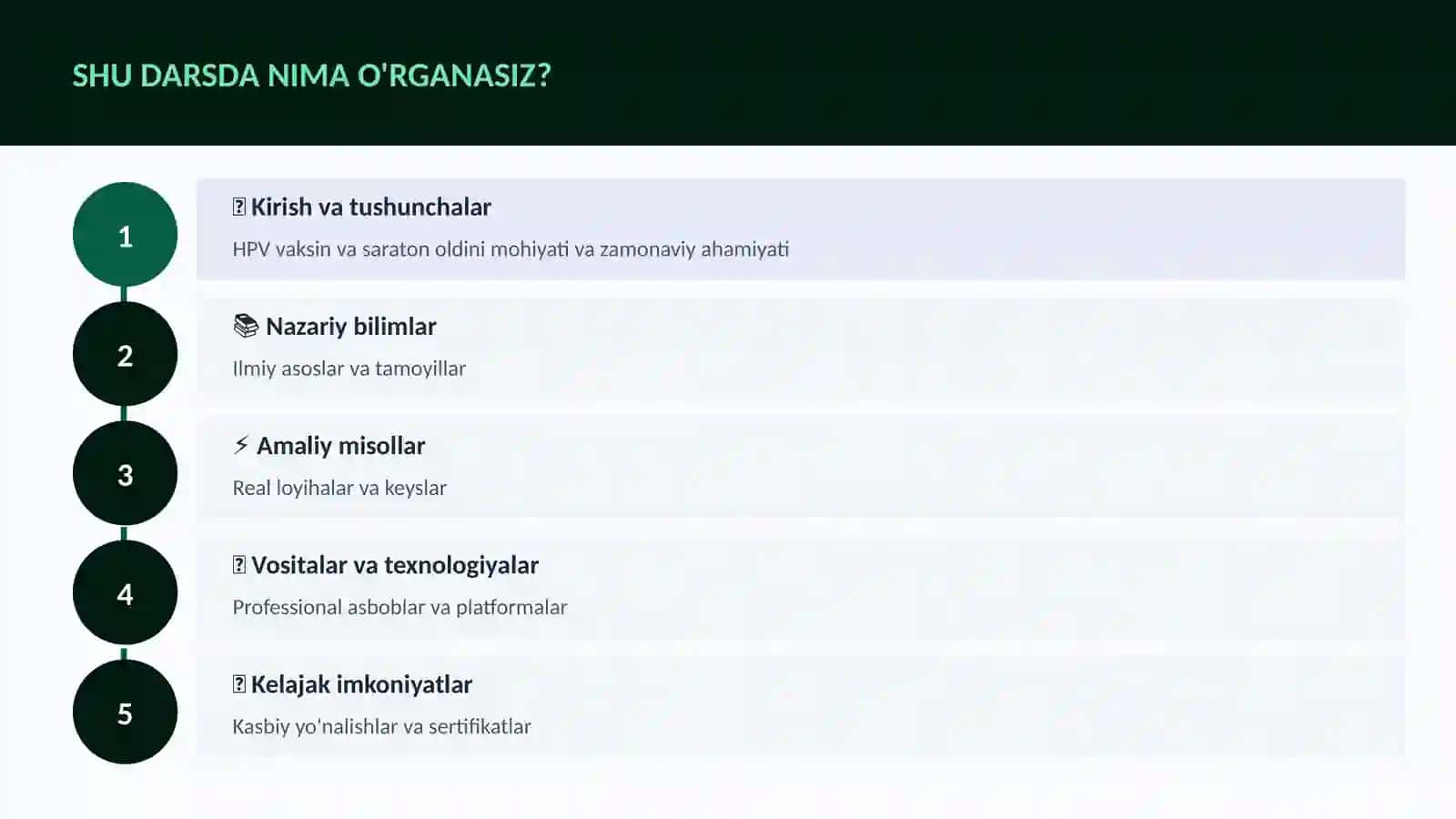 HPV vaksin va saraton oldini 4