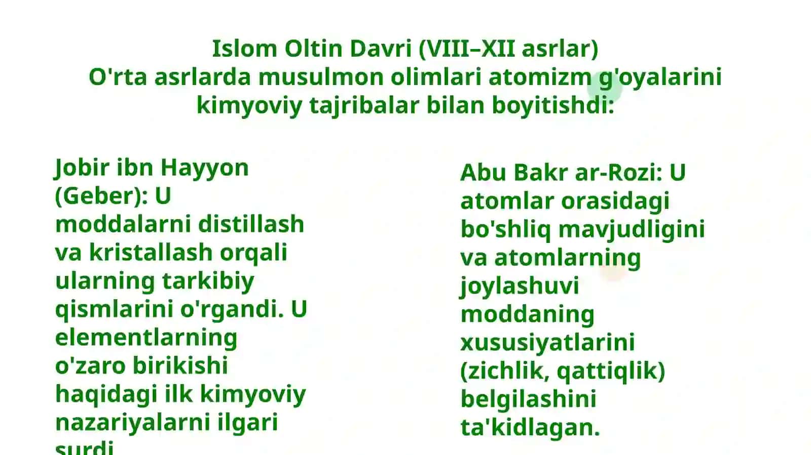 Atom tuzilish nazariyalari. Atom modellari 4