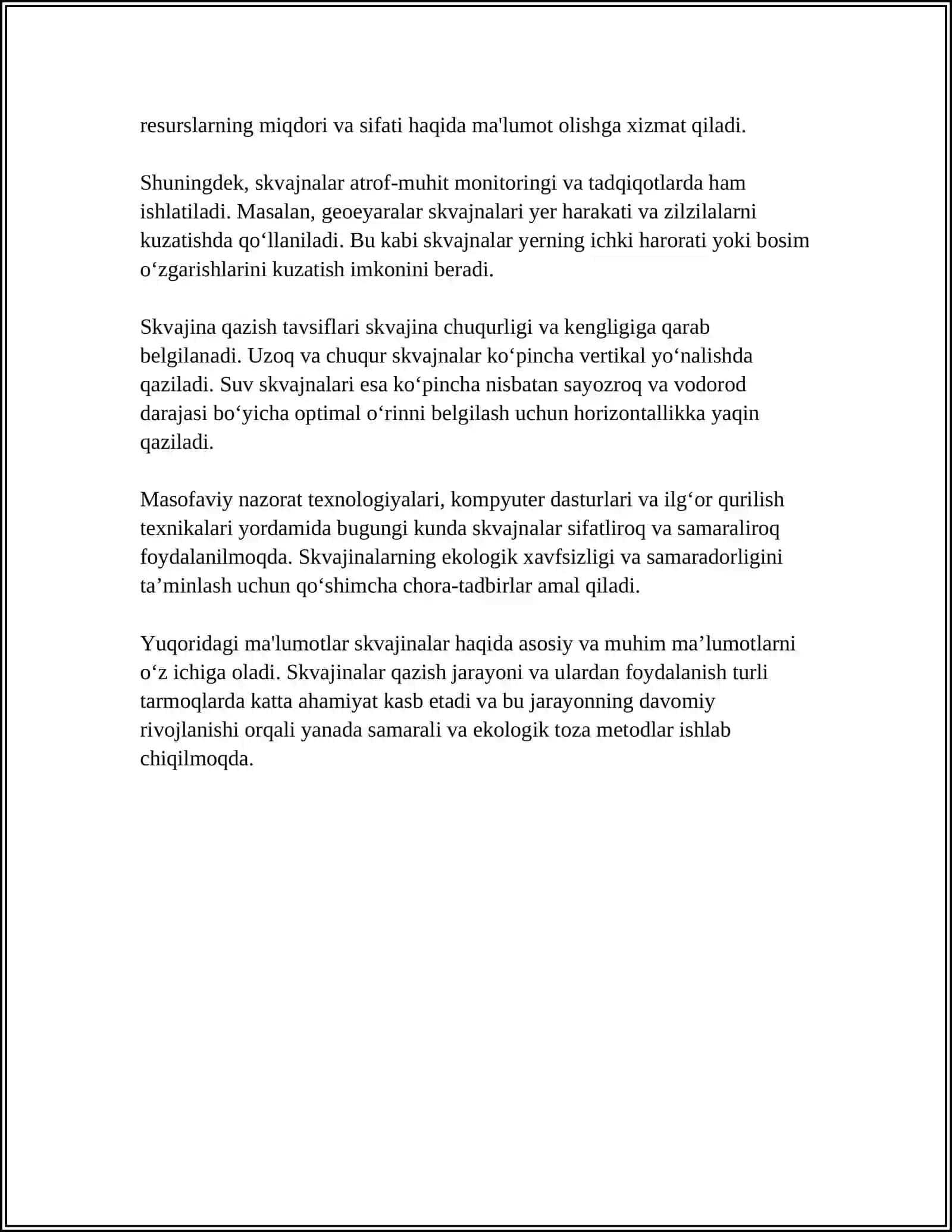 SKVAJNEYALAR HAQIDA SLAYT QILIB BER 4
