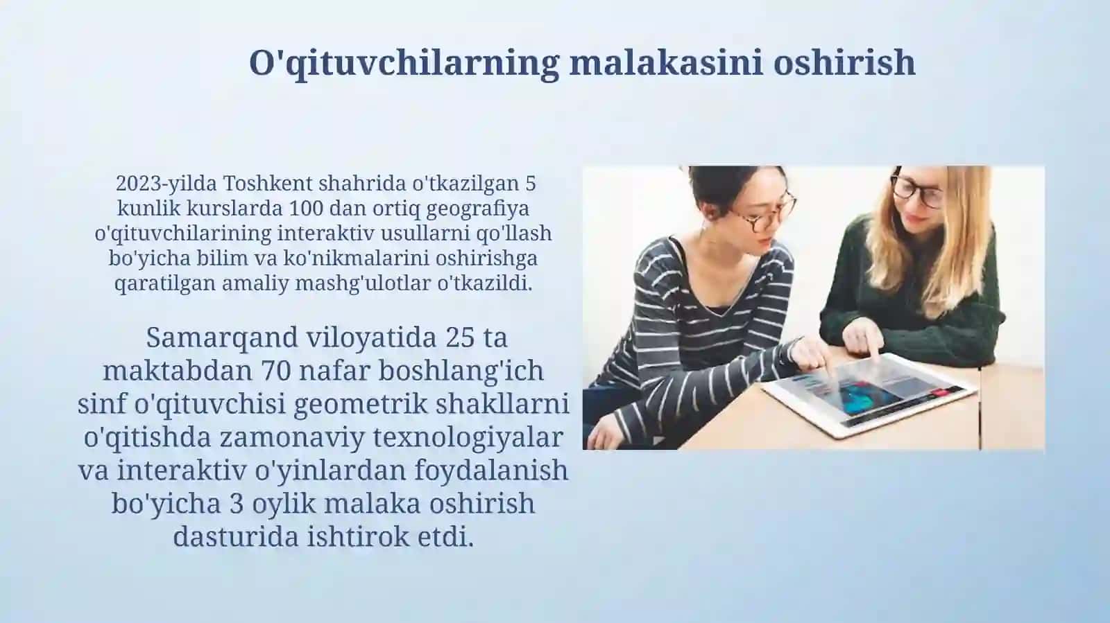 Kansentrlar bo'yicha geometrik elementlar mavzusini o'rgatishda interfaol metodlardan foydalanish 4
