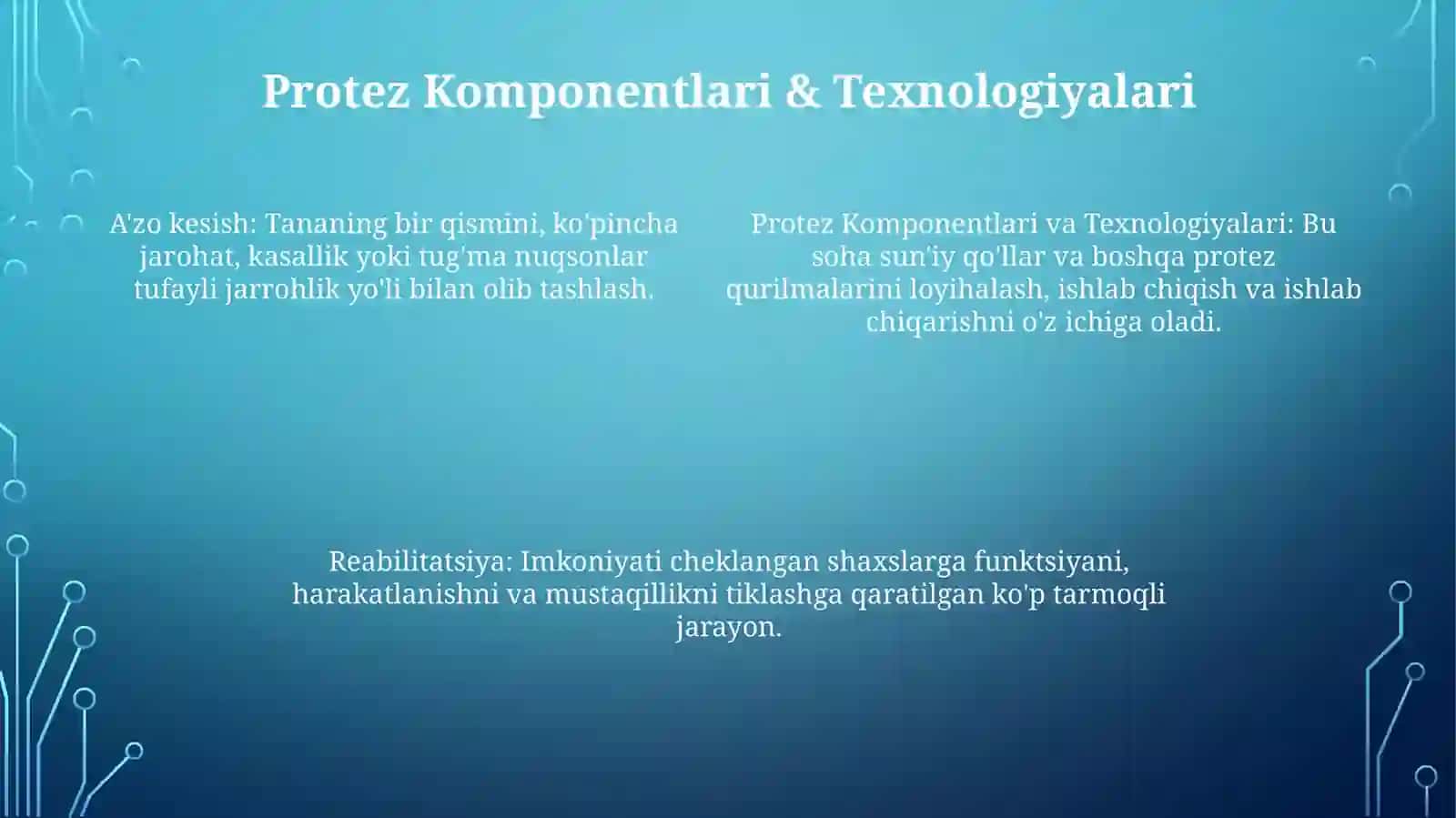 Protez Oyoq Tanlovlari 4