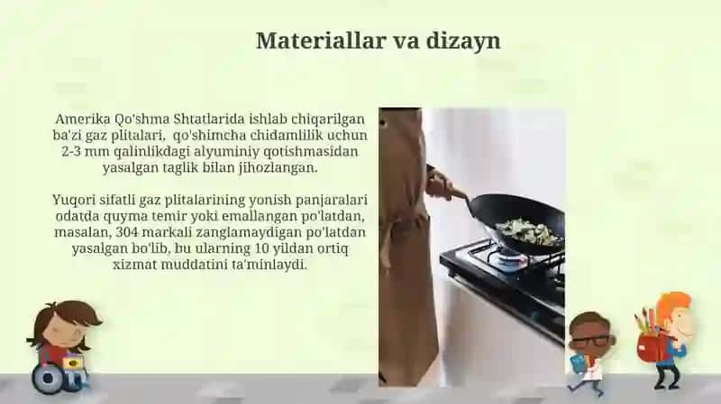 Gaz plitalari sifatini aniqlash 4