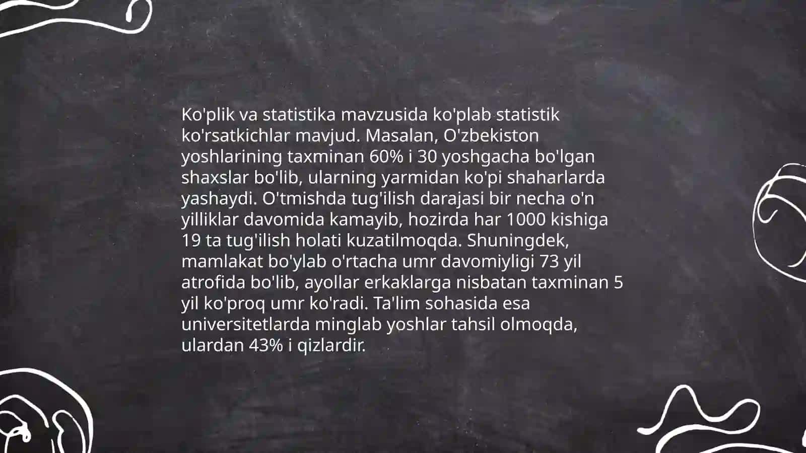 Koʻplik, varyotsion qator ular bilan ishlash moda mediana tartiblash 4