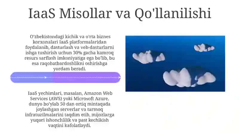Bulutli Yechimlar (SaaS) va Bulutli Infrastruktura (IaaS) 4