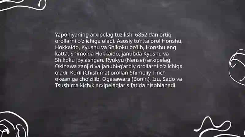 Yaponiya geografiyasi 4