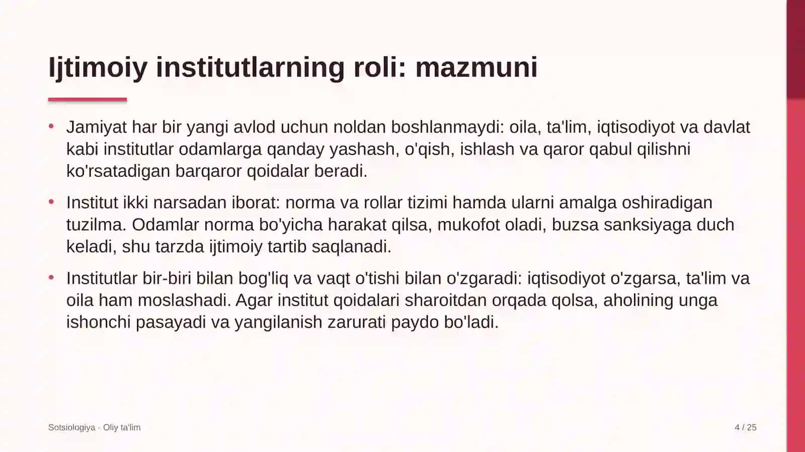 Xostellarda ijtimoiy institutlarning roli 4