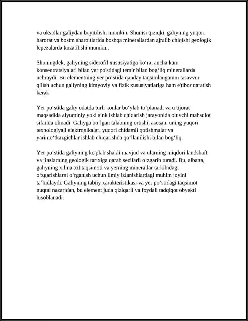 GALIY VA GERMANIY GEOKIMYOSI 4