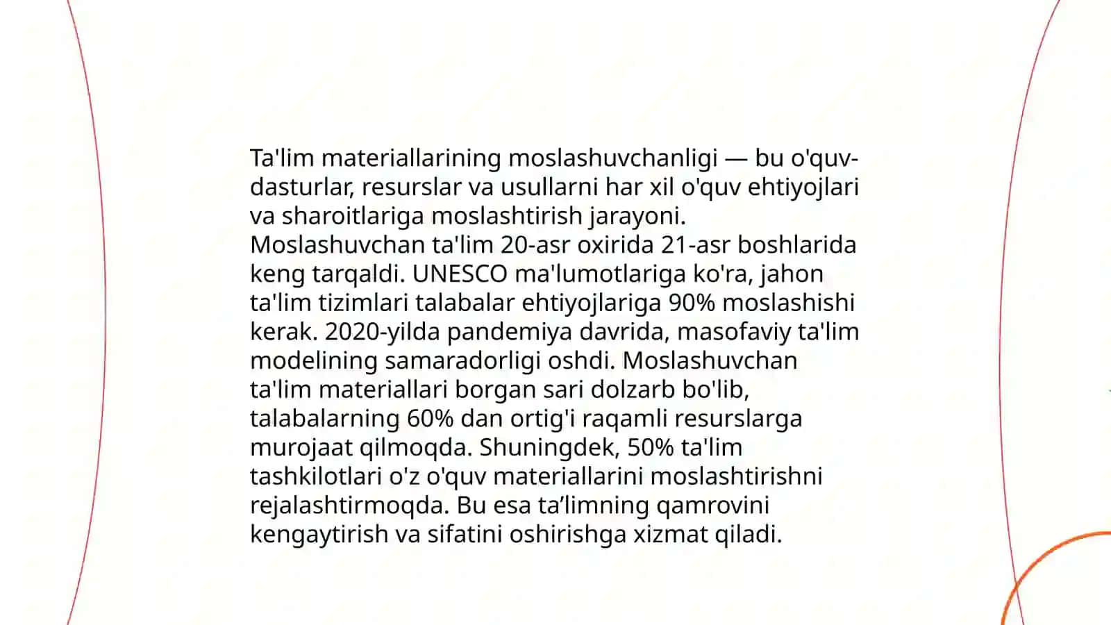Ta'limda universal dizayn tamoyillari 4