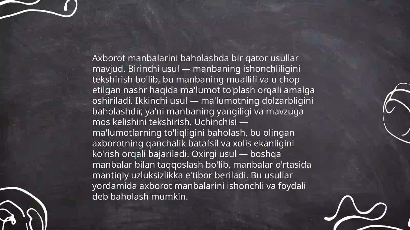 Media savodxonlikni oshirish 4