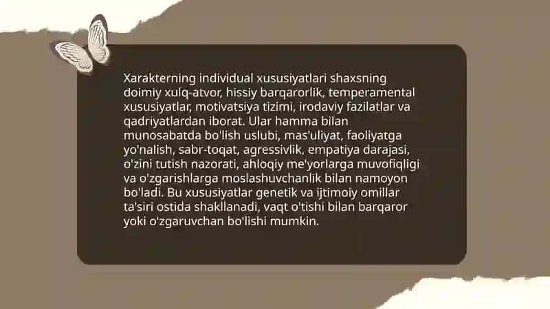 Shaxsning individual psixologik xususiyatlari 4