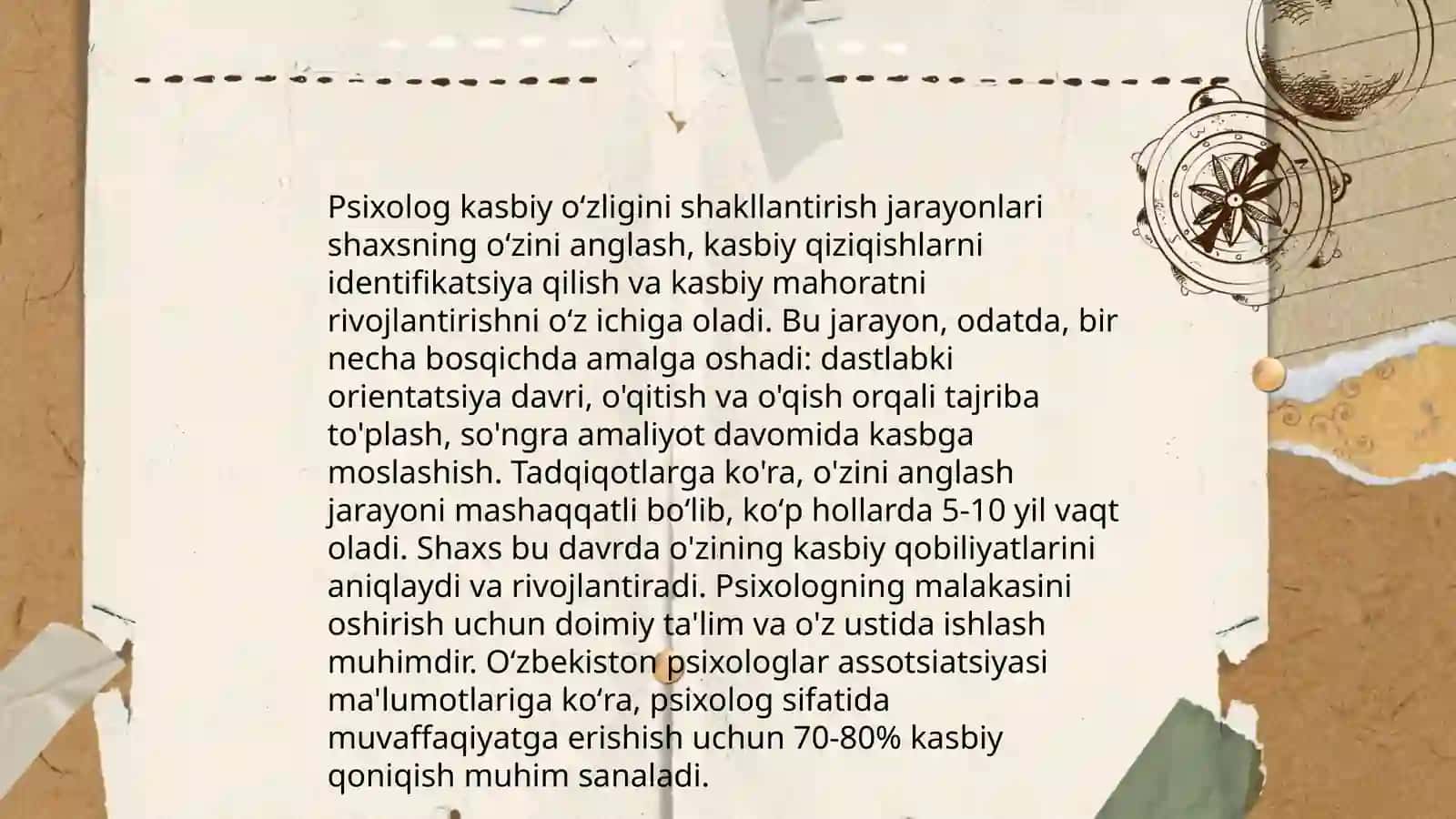 Pisixolog kasbiy oʻzligi 4