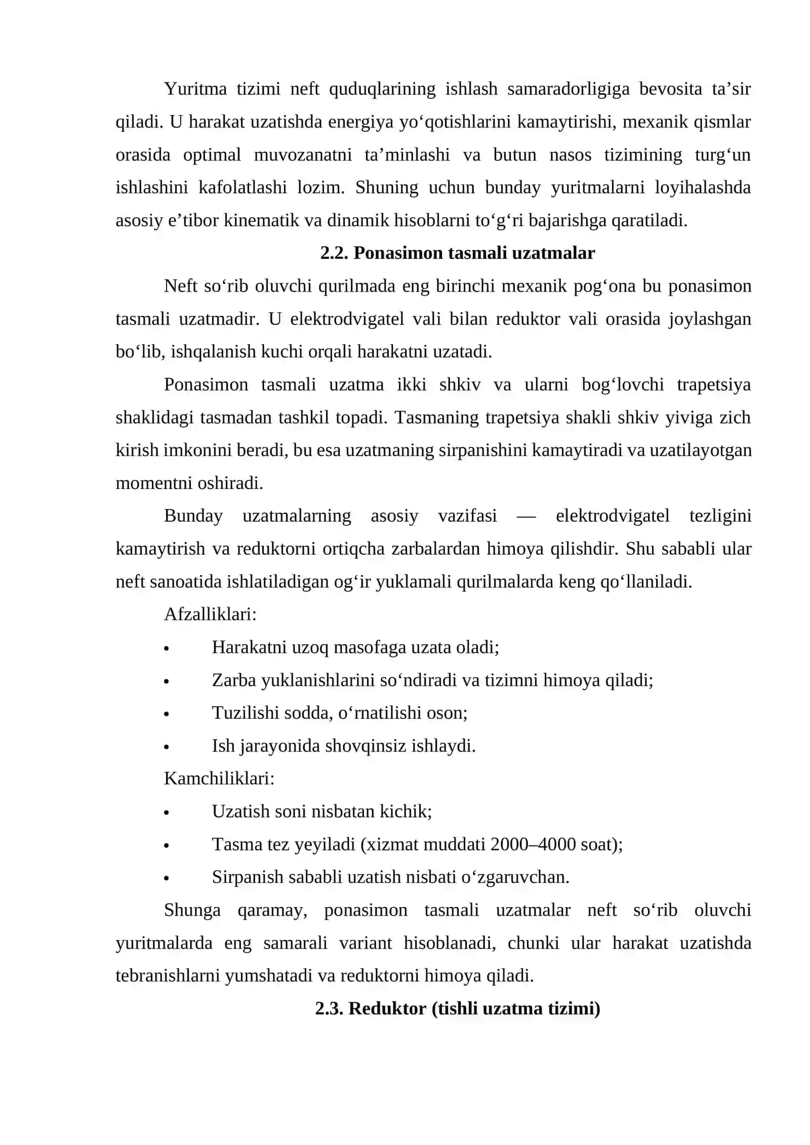 NEFT SO’RIB OLUVCHI QURILMALARNING YURITMASI 4