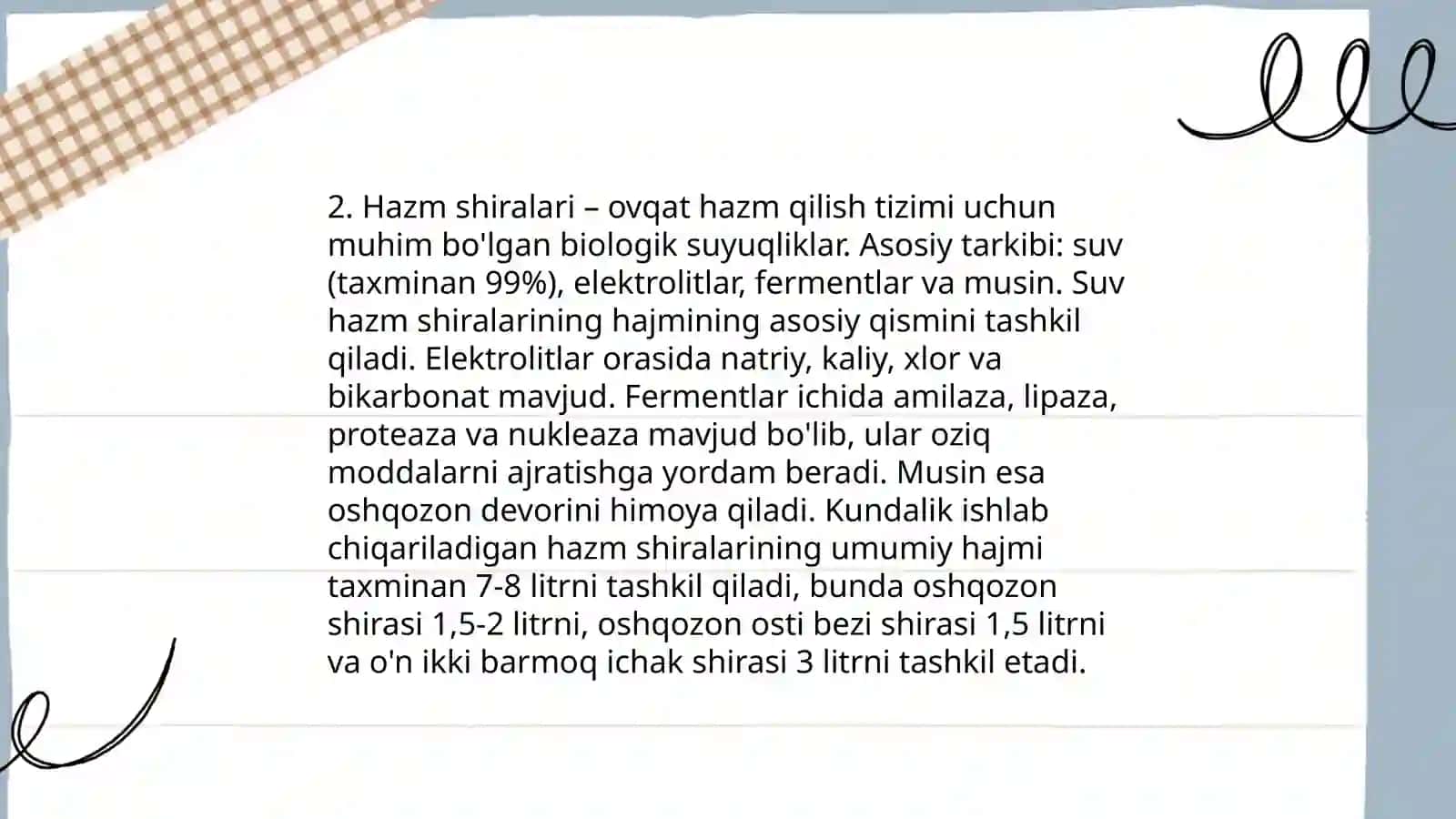 Hazm shiralarining ahamiyati 4
