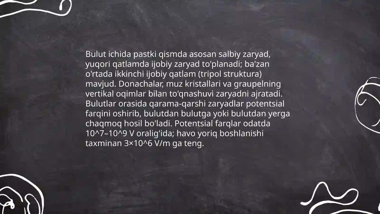 Tabiatdagi elektr hodisalar mavzusida 4