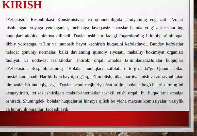 Uzbekiston Respublikasi Konstitutsiyasi 4