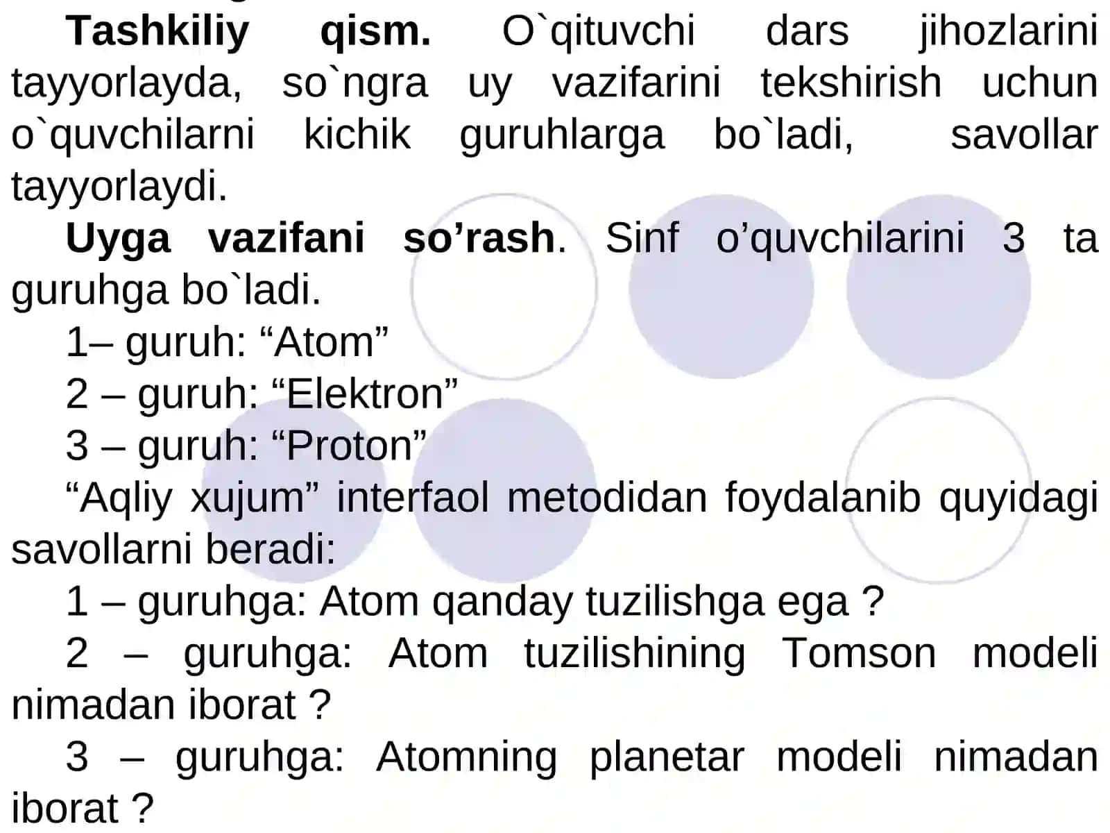 Atom yadrosining tuzilishi 4