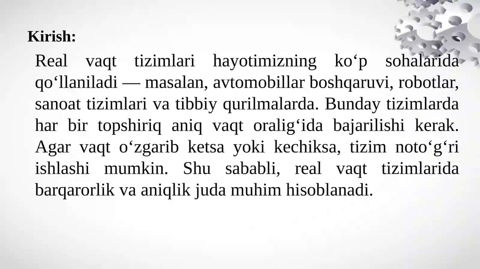 Davriy topshiriq bilan bog‘liq jitter va uning  oldini olish 4