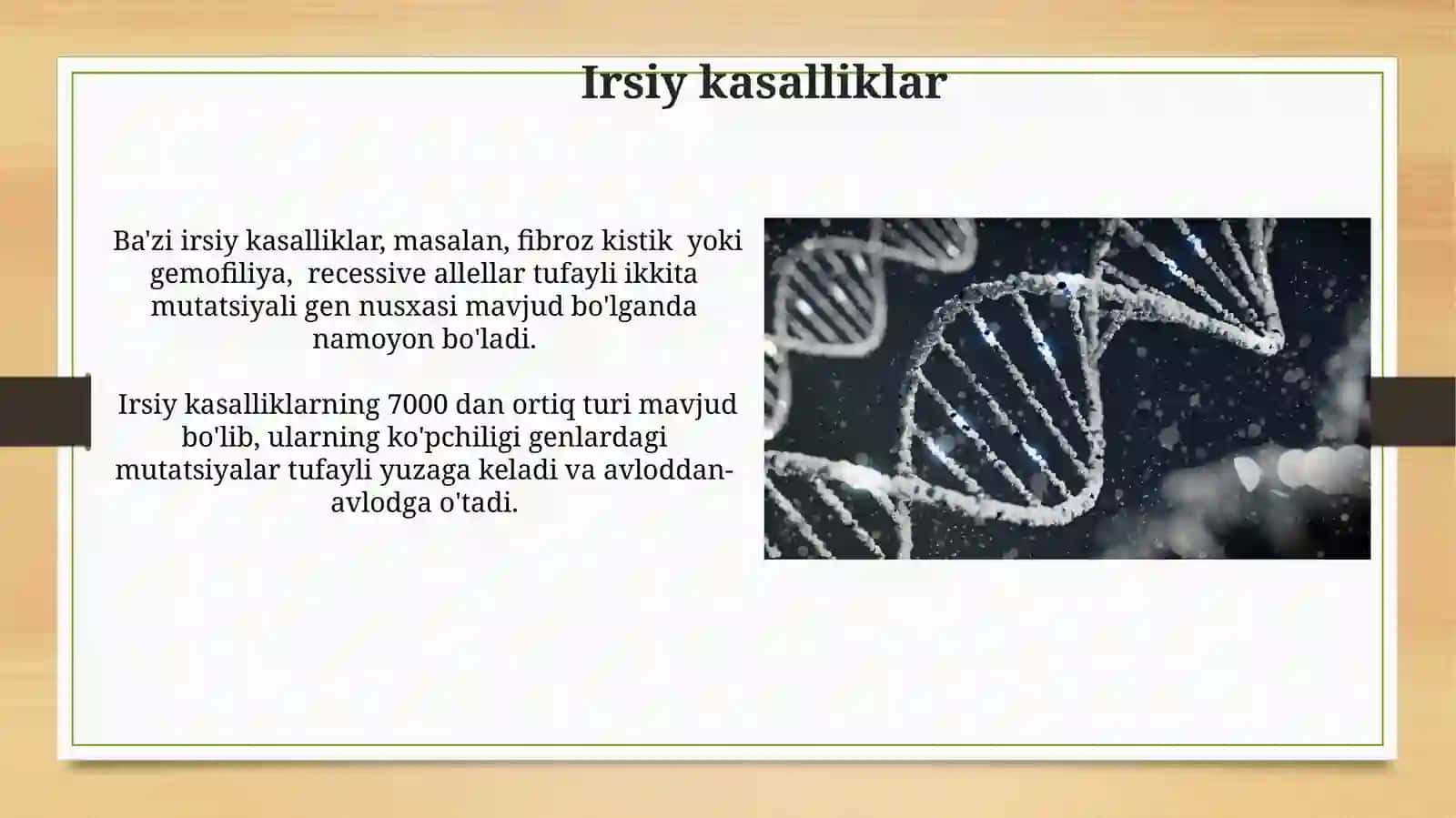 Mutatsiyalar zararlimi? 4