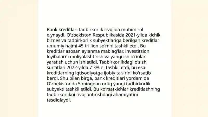 Iqtisodiyotda Banklarning Ro'li 4