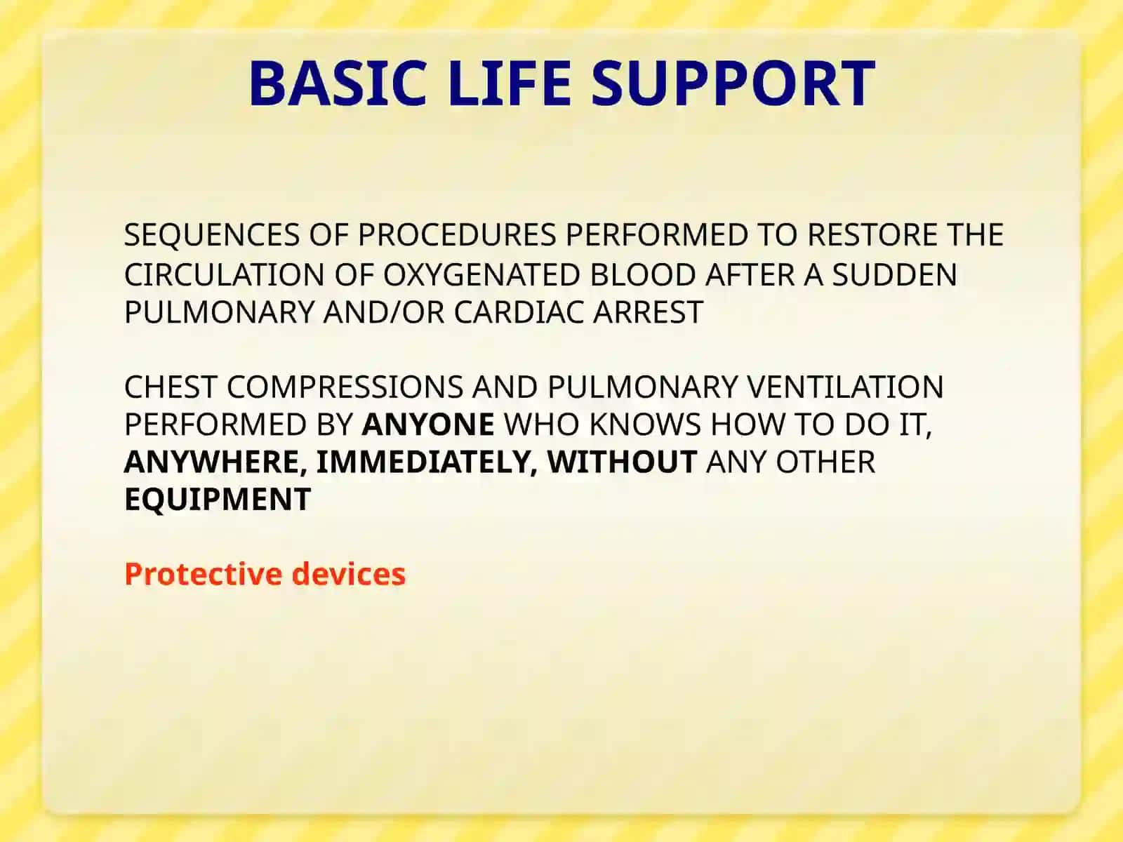 BASICLIFE SUPPORT(BLS) 4