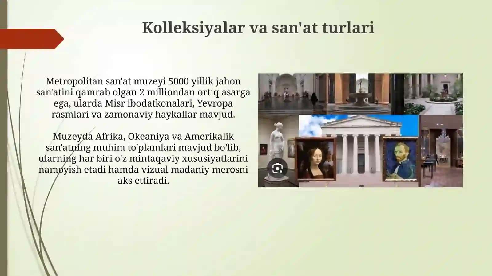 AQSHning eng kattasanatmuzeyi 4