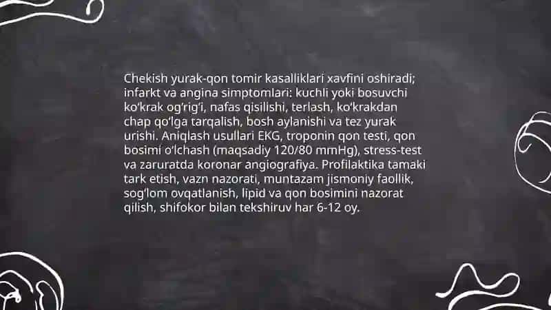 Tamaki ta’siri alomatlari va oldini olish yo’llari 4