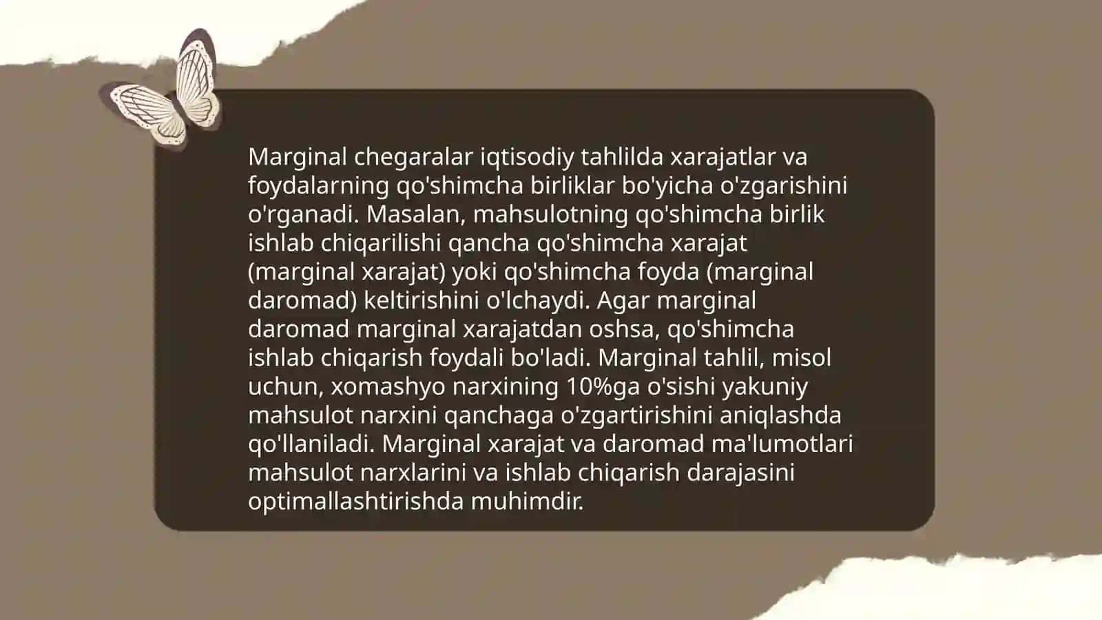 Marginal chegaralar 4