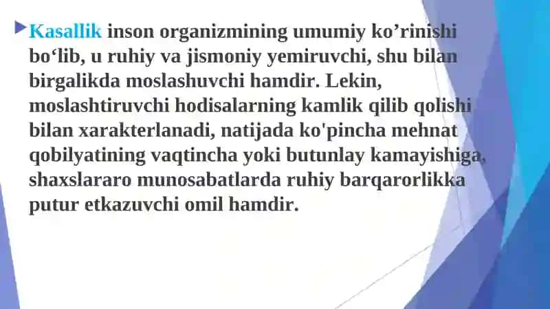 Bemor psixologiyasi 4