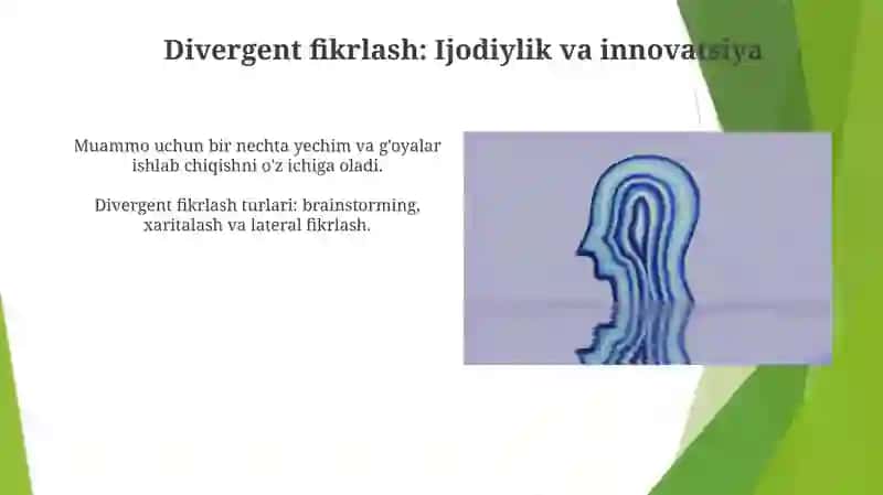 Tafakkur tiplari va turlari 4