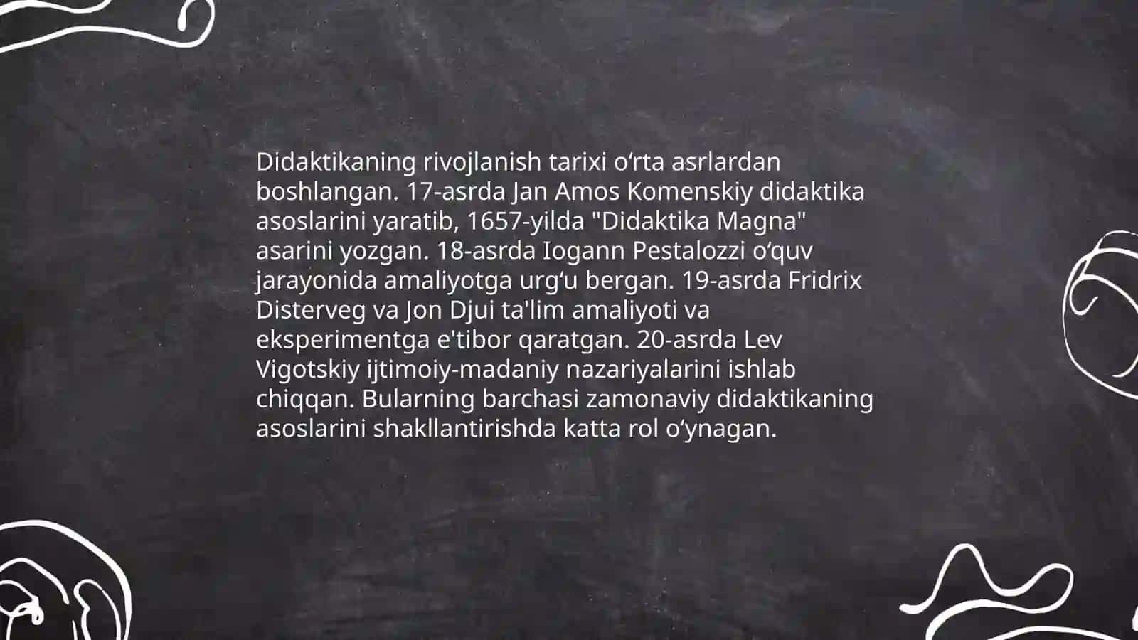 Ta'limning nazariy asoslari 4