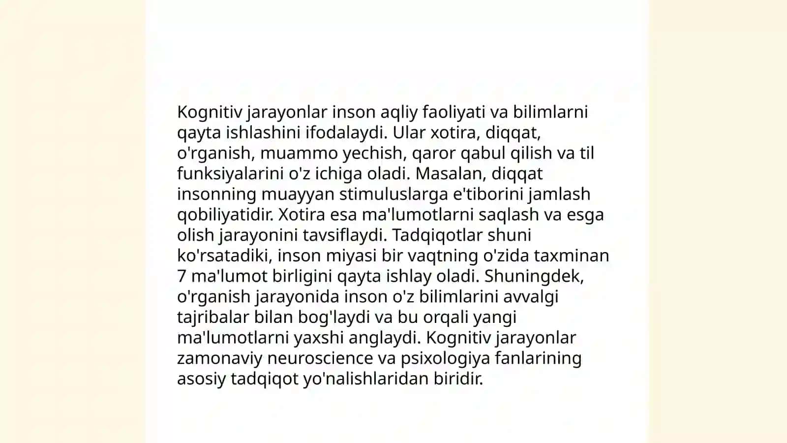 Xotira mehanizmlari 4
