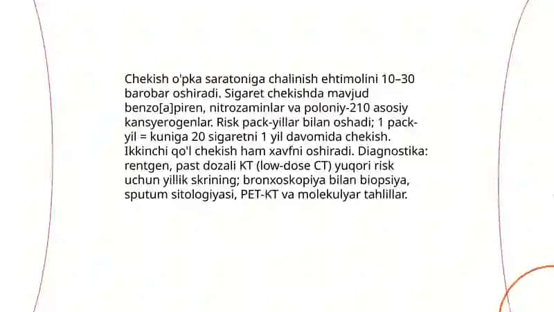 Chekishning nafas a'zolariga salbiy ta'siri 4