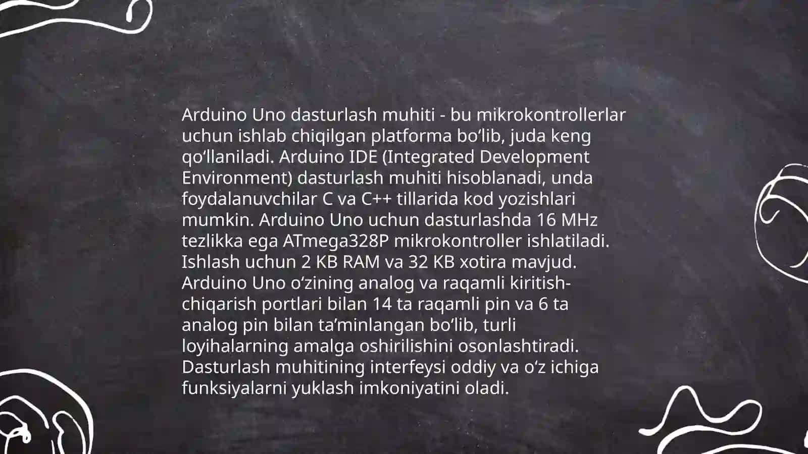 Ardunio unio 4