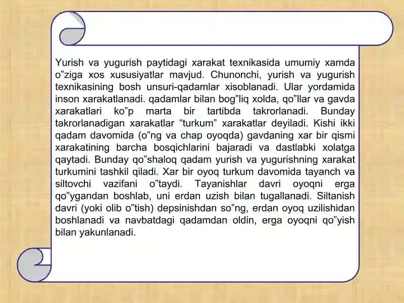 Sportcha yurish texnikasi 4
