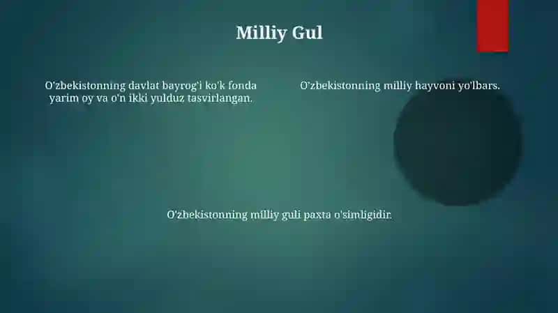 O'zbekiston Respublikasining davlat ramzlari 4